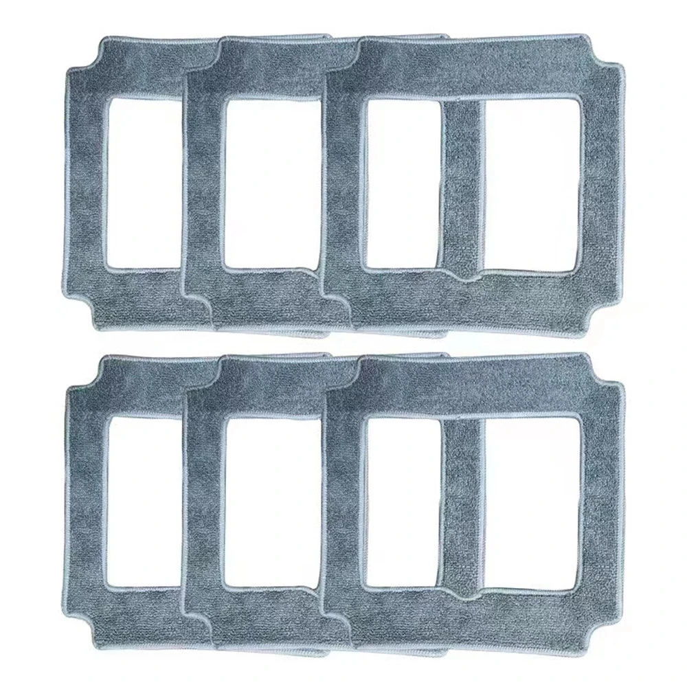 (image for) LIECTROUX 6PCS/Set Robot Mop Cloth Cleaning Cloth YW509 Window Cleaning Decontamination Cleaning Cloth
